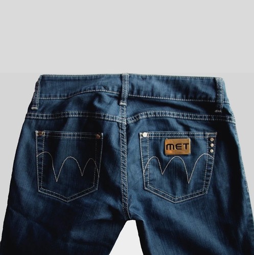 Jeans met italia blu - jeans, vita