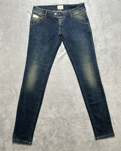 Jeans donna met - donna, borchie