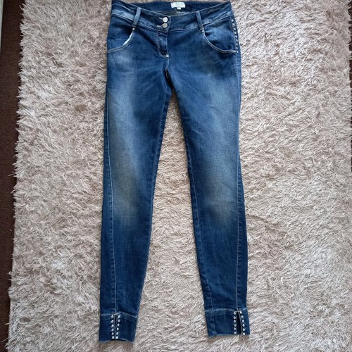 Jeans denim elasticizzato - , met