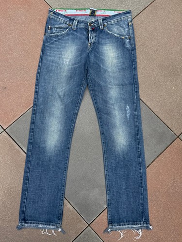 Jeans denim blu - made, in