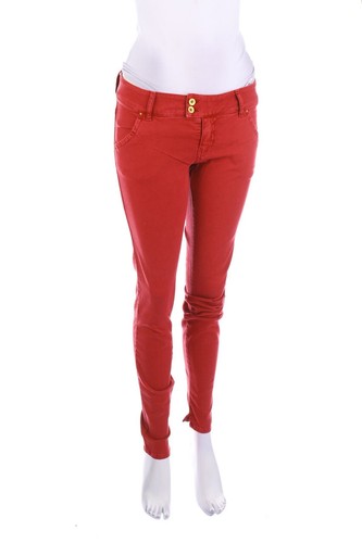 Jeans skinny met w29 bordeaux - met,