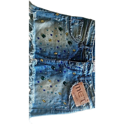 Gonna jeans met - jeans,